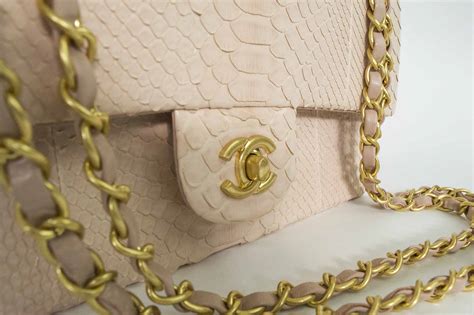 chanel python easy carry medium flap bag|chanel handbags.